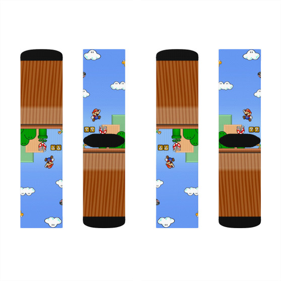 Super Mario premium unisex adult socks