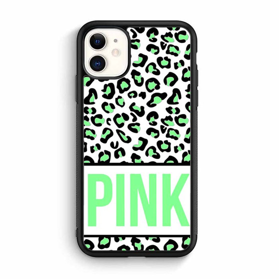 Pink Green Leopard iPhone 12 Mini | iPhone 12 Case