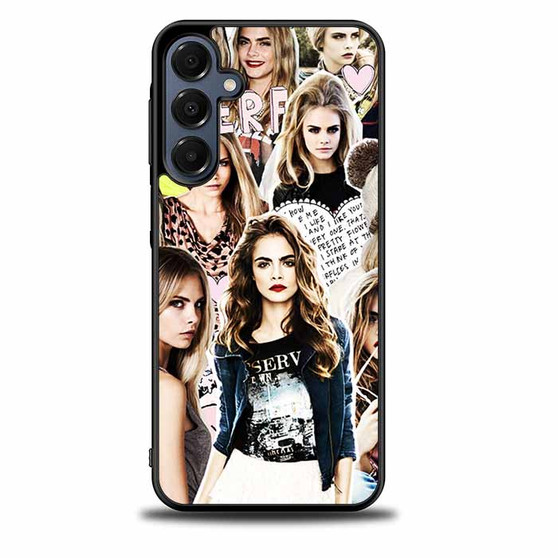 Cara Delevingne Collage Samsung Galaxy A16 5G Case