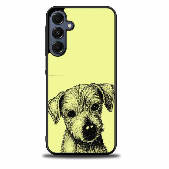 cute puppy sketch Samsung Galaxy A16 5G Case