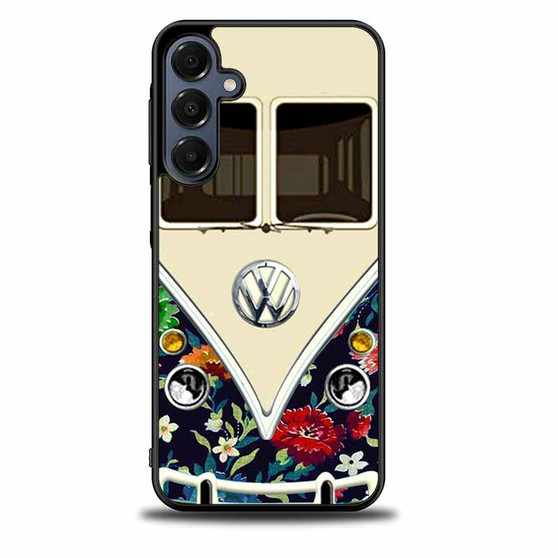 old floral vw retro bus Samsung Galaxy A16 5G Case