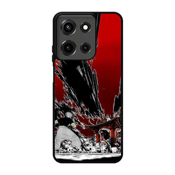 Jujutsu Kaisen Gojo Vs Sukuna in Domain Motorola moto g 2025 Case