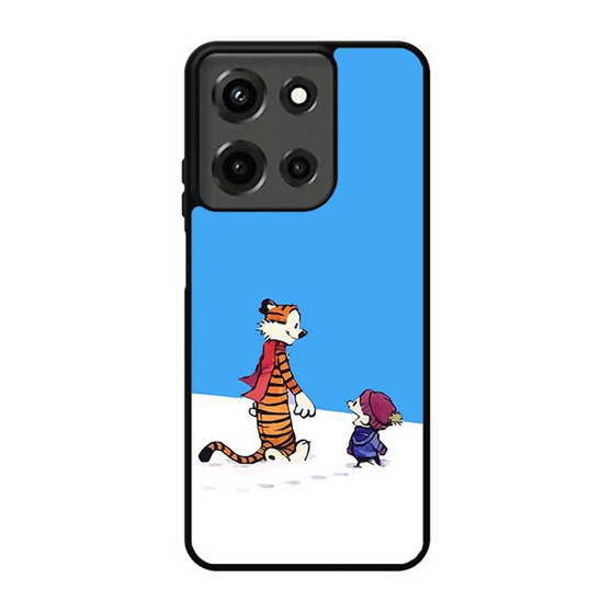 Calvin and Hobbes Wanna Make Snowman Motorola moto g 2025 Case