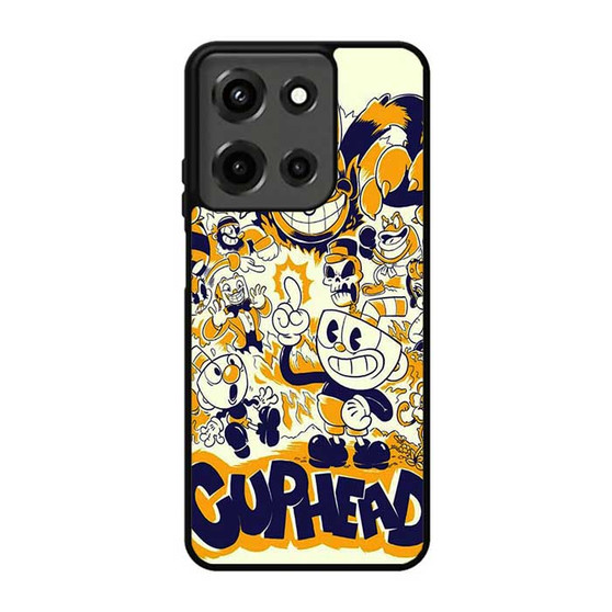 Cuphead 1 Motorola moto g 2025 Case Cuphead 1 Motorola moto g 2025 Case