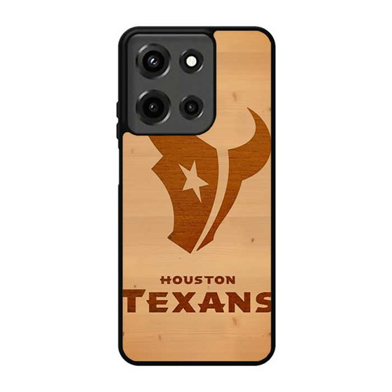 houston texans wood Motorola moto g 2025 Case