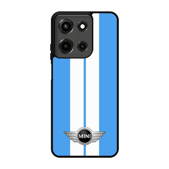 Mini Cooper Light Blue Motorola moto g 2025 Case