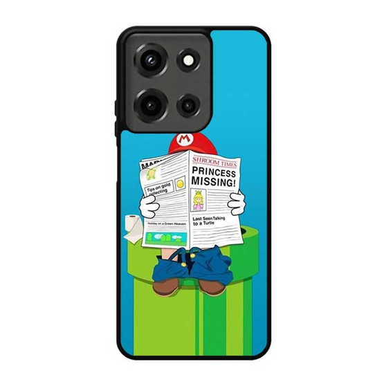 Nintendo supermario missing princess Motorola moto g 2025 Case