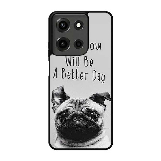 Wise Pug Quote Motorola moto g 2025 Case