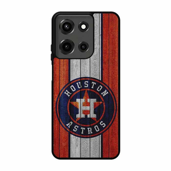 Huston Astros In Wood Art Motorola moto g 2025 Case
