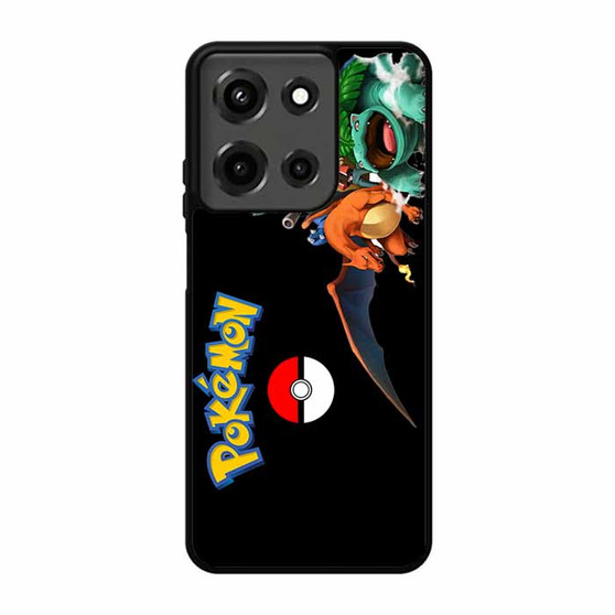 Pokemon in Black Motorola moto g 2025 Case