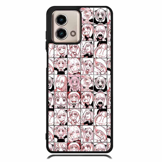 Anya Forger Faces Motorola Moto G Stylus Case