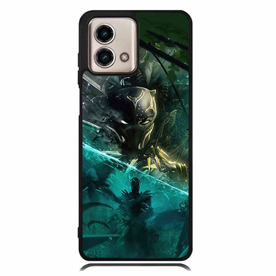 Black Panther Abstract Art Motorola Moto G Stylus Case