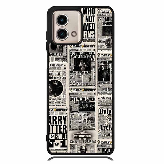 Harry potter daily prophet news Motorola Moto G Stylus Case