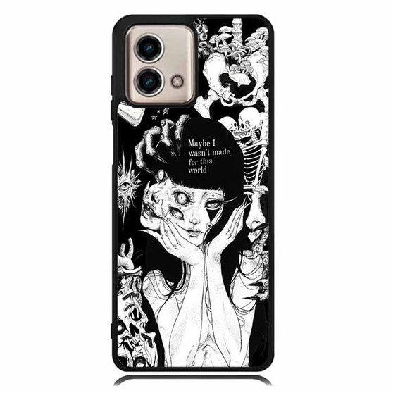 Junji Ito Manga Tomie Quotes Motorola Moto G Stylus Case