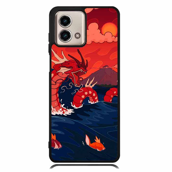 Pokemon red gyrados great wave Motorola Moto G Stylus Case
