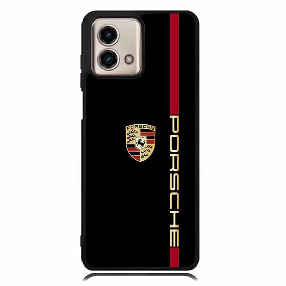 Porsche black car Motorola Moto G Stylus Case