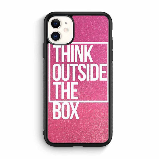 Think Outside The Box Pink Glitter iPhone 12 Mini | iPhone 12 Case