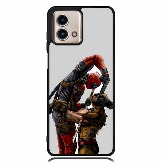 Deadpool VS Wolverine Motorola Moto G Stylus Case