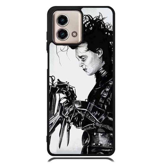 Edward Scissorhands art Motorola Moto G Stylus Case