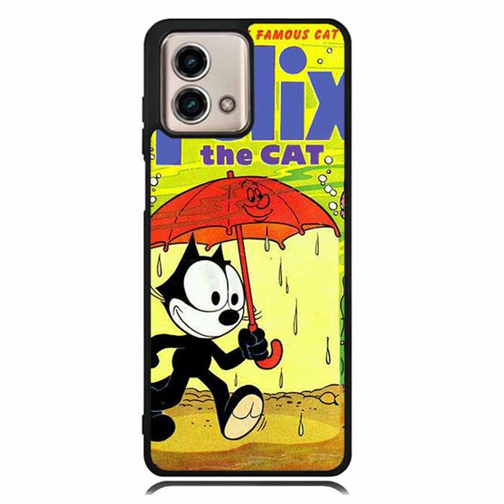 Felix the Cat in Umbrella Motorola Moto G Stylus Case