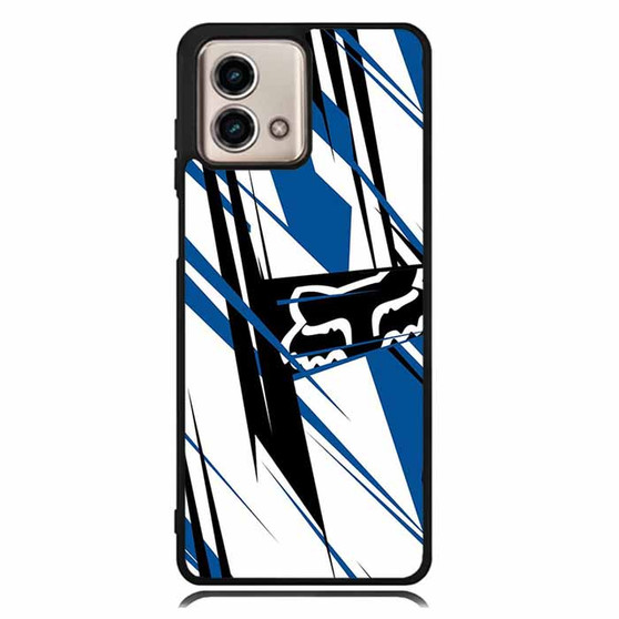 fox custom blue logo Motorola Moto G Stylus Case