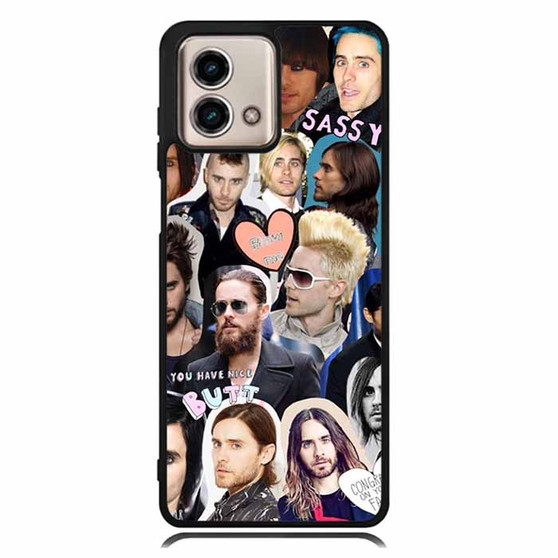 Jared Leto Collage Motorola Moto G Stylus Case