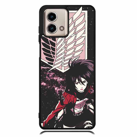 Mikasa Ackerman Attack on Titan Motorola Moto G Stylus Case