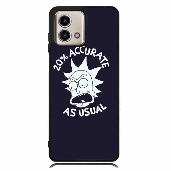 Rick and Morty 20 Persen Accurate GT Motorola Moto G Stylus Case