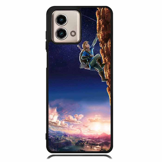 The Legend of Zelda Breath of the Wild Climbing Motorola Moto G Stylus Case