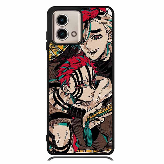 Demon Slayer Doma and Akaza Motorola Moto G Stylus Case