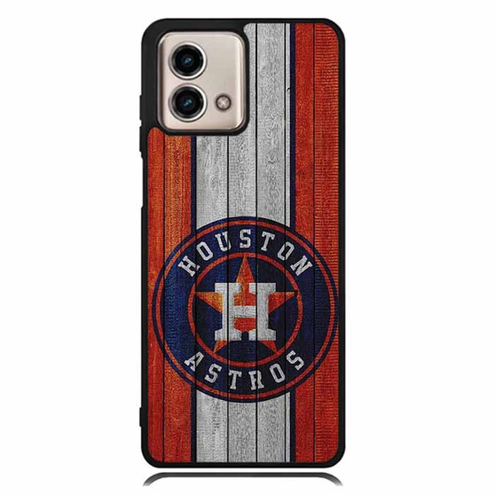 Huston Astros In Wood Art Motorola Moto G Stylus Case