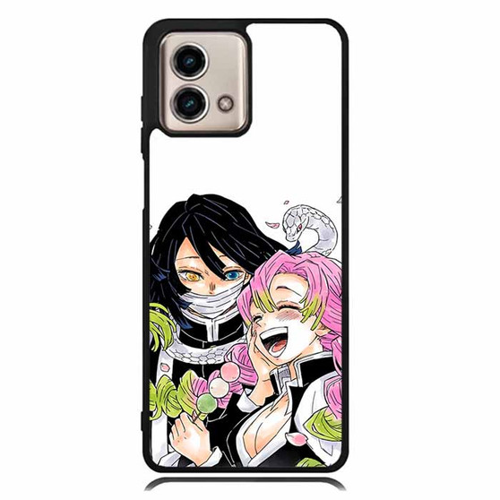 Demon Slayer Mitsuri Kanroji And Obanai Motorola Moto G Stylus Case