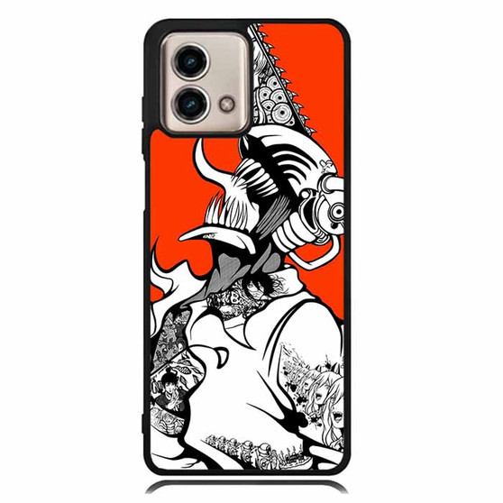 Denji In Red Art Motorola Moto G Stylus Case