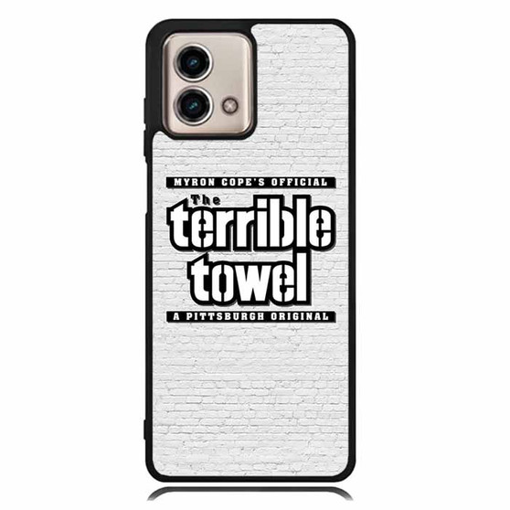 The Terrible Towel Pittsburgh Steelers in Brick Motorola Moto G Stylus Case
