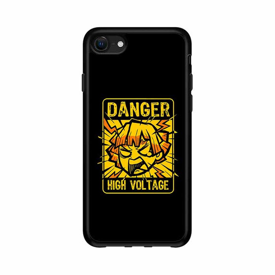 Danger zenitsu demon slayer iPhone 16e Case
