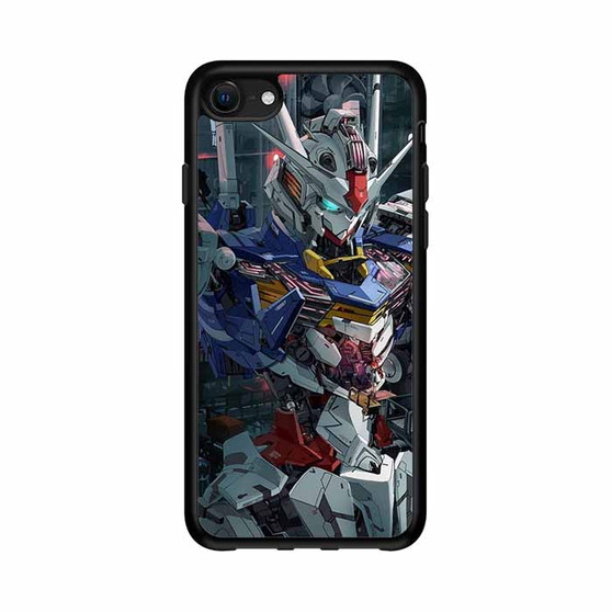 Gundam aerial mechanical iPhone 16e Case
