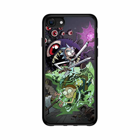 Rick And Mortys Dungeons & Dragons iPhone 16e Case