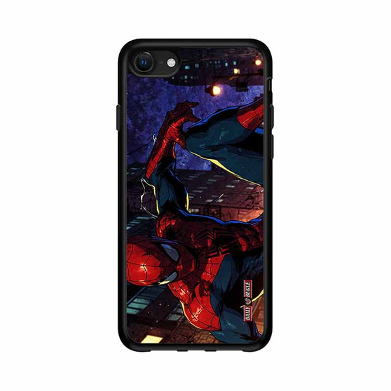 Spiderman on daily bugle iPhone 16e Case