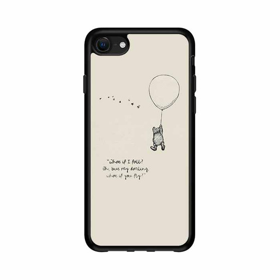 Winnie the pooh flying iPhone 16e Case Winnie the pooh flying iPhone 16e Case