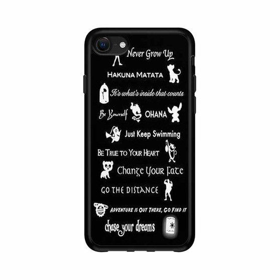 all disney quotes iPhone 16e Case