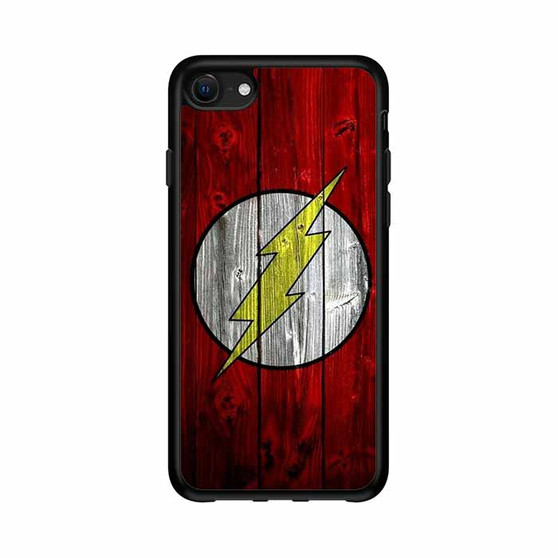 Flash Logo Wood iPhone 16e Case Flash Logo Wood iPhone 16e Case