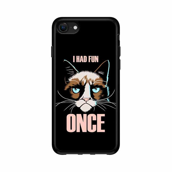 Grumpy Cat Quote iPhone 16e Case
