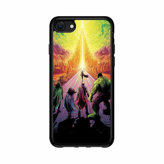 Thor Ragnarok Revenger VS Hela iPhone 16e Case Thor Ragnarok Revenger VS Hela iPhone 16e Case