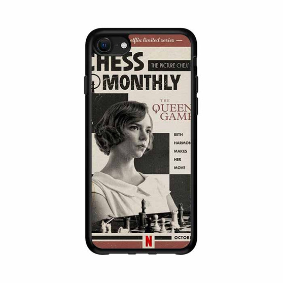 The Queens Gambit Chess Monthly iPhone 16e Case The Queens Gambit Chess Monthly iPhone 16e Case