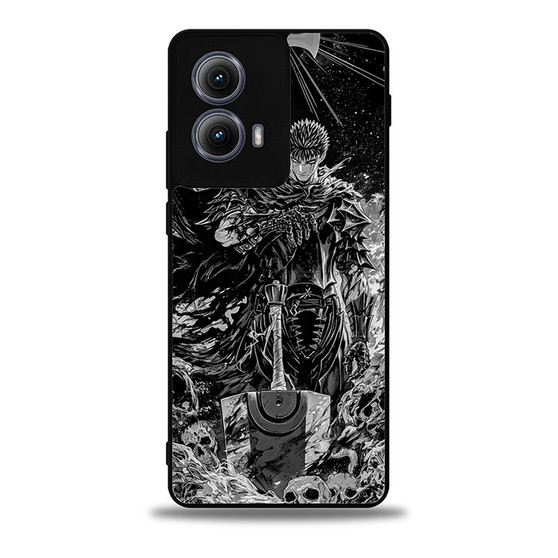 Berserk Guts with a Cool Big Sword Motorola Moto Edge Case