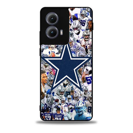 Dallas Cowboys Collages Motorola Moto Edge Case
