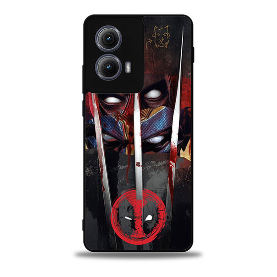 Deadpool and Logan Motorola Moto Edge Case
