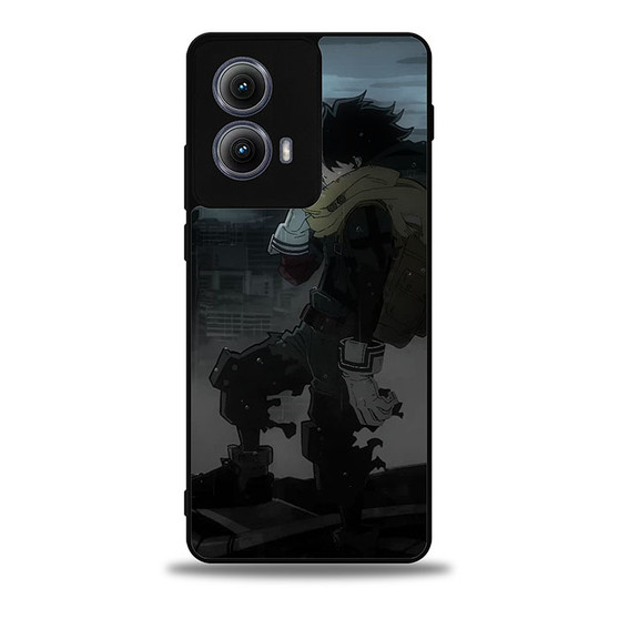 Deku goes wild boku no hero academia Motorola Moto Edge Case