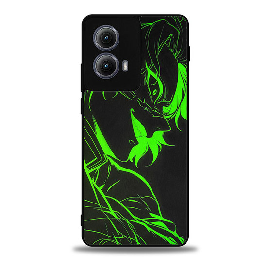Demon Slayer Sanemi Shinazugawa Neon Motorola Moto Edge Case