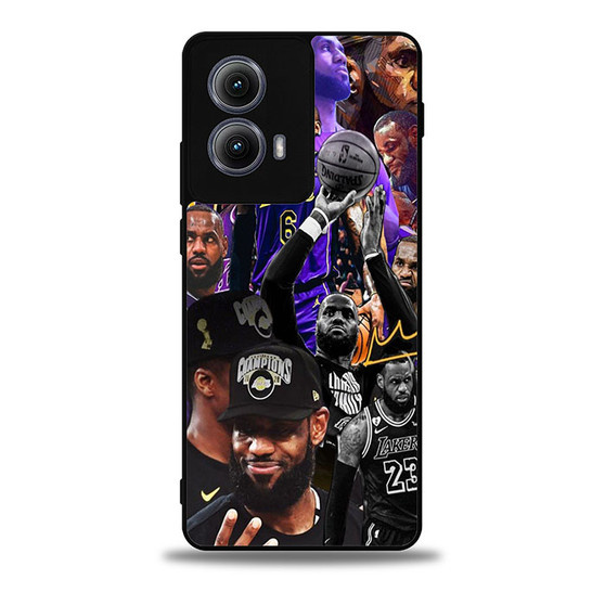 LeBron James Collages Motorola Moto Edge Case